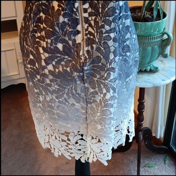 Fashion Nova Lace Ombre Cut-Out Mini Dress. Cocktails, Evening,  Fairycore - Picture 11 of 14